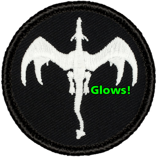 One Headed Dragon Patrol Patch - Glow in the Dark