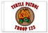 Flaming Turtle Patrol Flag