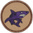 Shark Patrol Patch - Purple