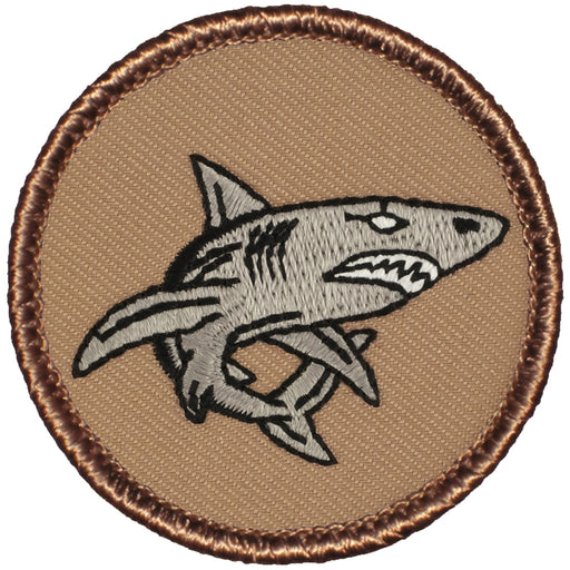 Shark Patrol Patch - Gray Shark