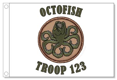 Octofish Patrol Flag