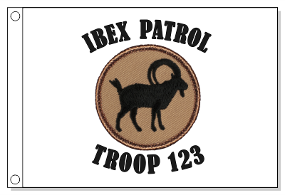 Ibex Patrol Flag