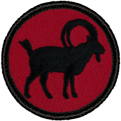 Ibex Patrol Patch - Red/Black Retro