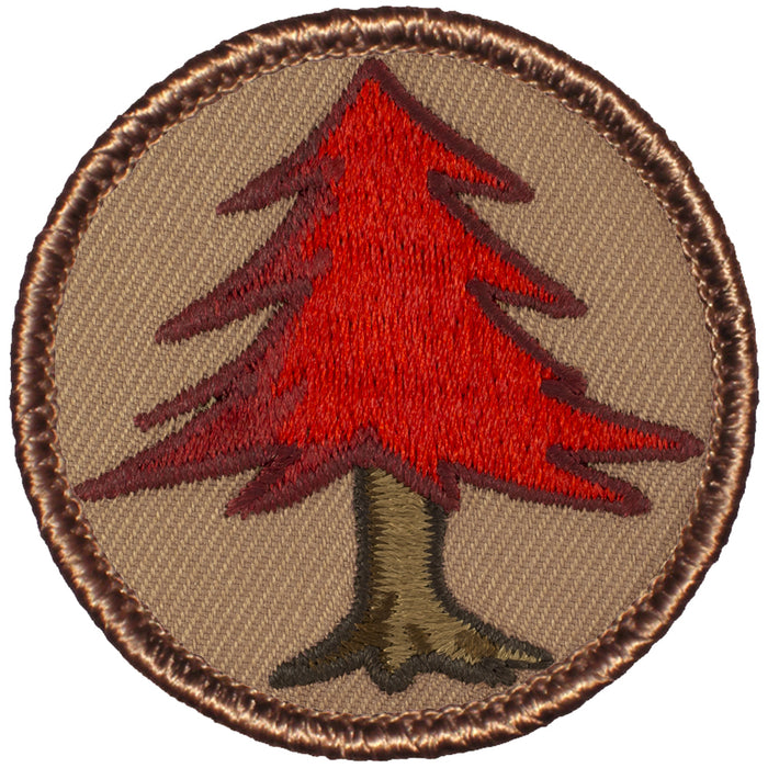 Red Pine Tree Patrol Patch