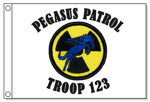 Nuclear Pegasus Patrol Flag