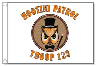 Hootini Patrol Flag