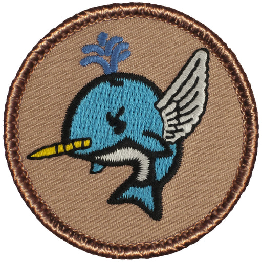 Flying Narwhal Patrol Patch