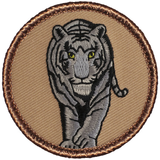 Silver Tiger Patrol Patch