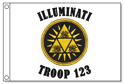 Illuminati Patrol Flag
