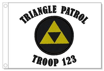 Gold Triangle Patrol Flag