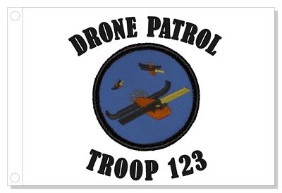 Perdix Drone Patrol Flag