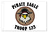 Pirate Eagle Patrol Flag