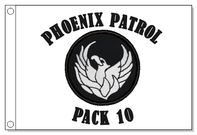 Phoenix Patrol Flag - Glow