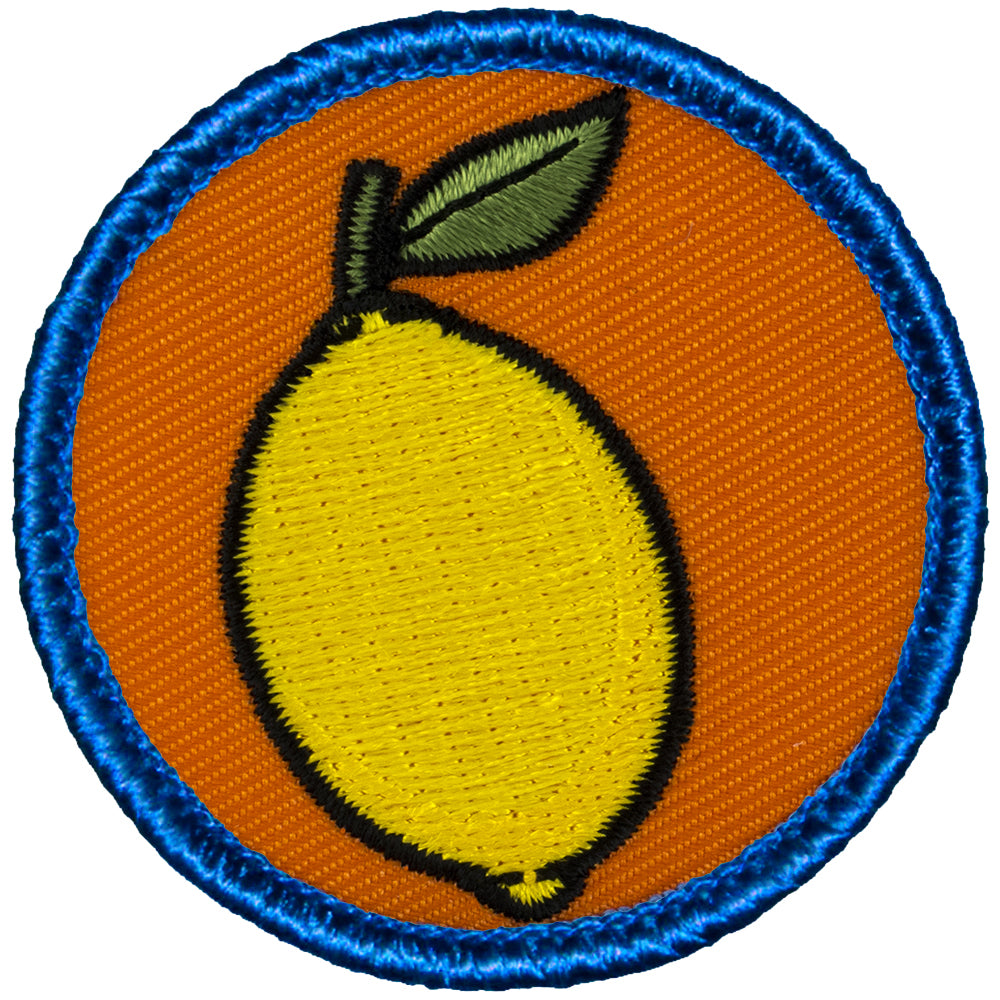 Lemon Patrol Patch - Orange