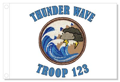 Thunder Wave Patrol Flag