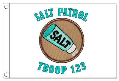 Salt Shaker Patrol Flag