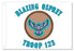 Blazing Osprey Patrol Flag