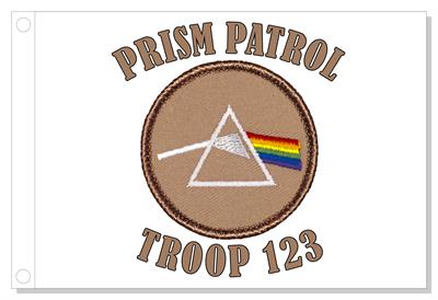 Prism 2017 Tan Patrol Flag