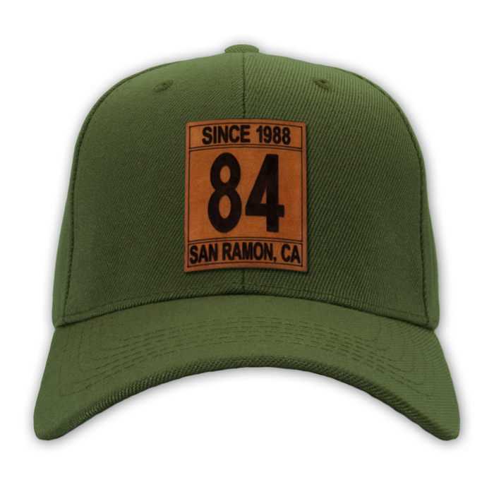 Olive Green Custom Troop Number Cap