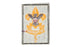 First Class Rank Patch 1960s Type 10A Rough Twill Gum Back