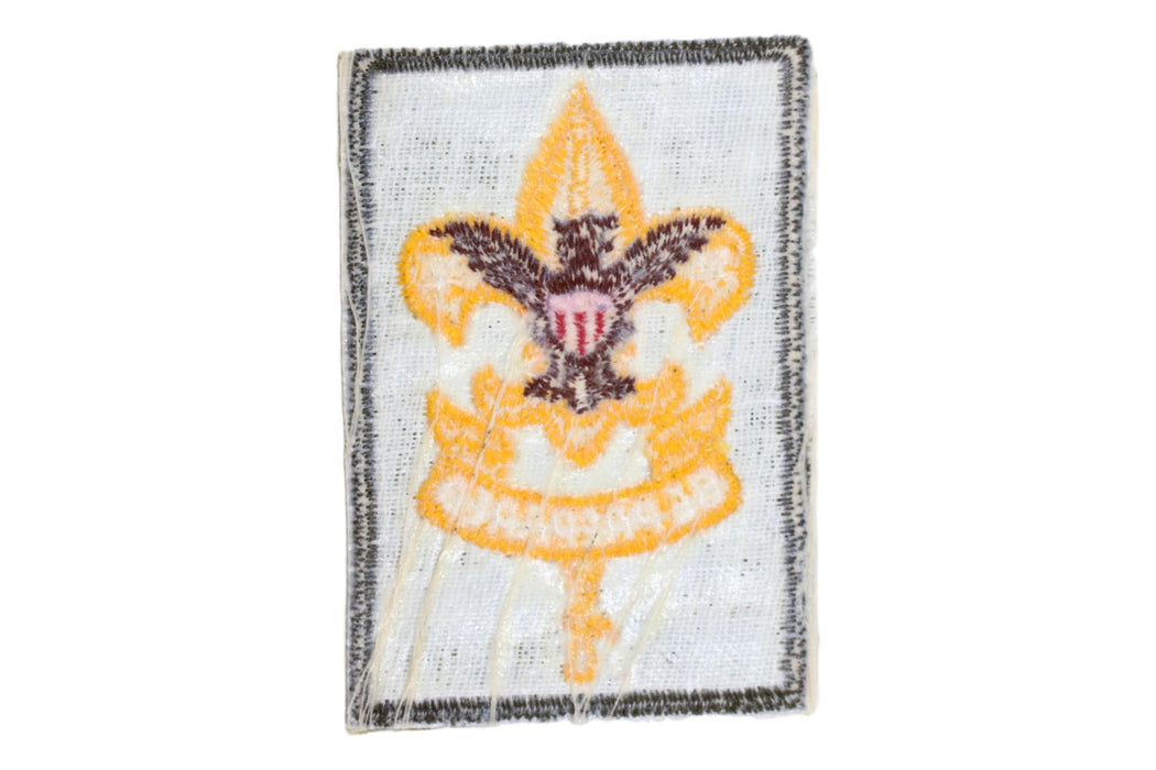 First Class Rank Patch 1960s Type 11C Rough Twill Gum Back