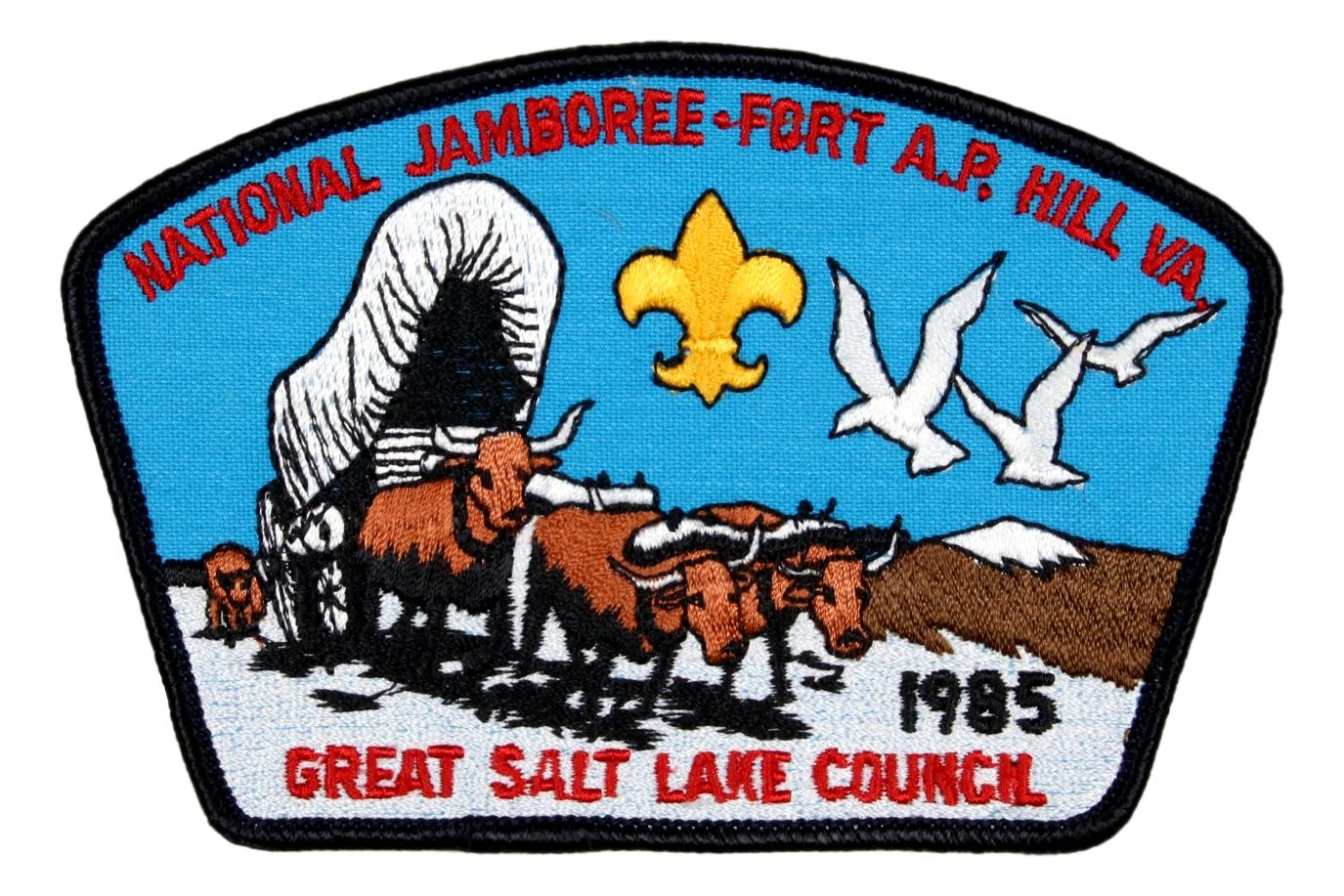 Great Salt Lake JSP 1985 NJ Black Border
