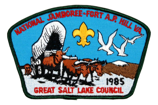 Great Salt Lake JSP 1985 NJ Forest Green Border