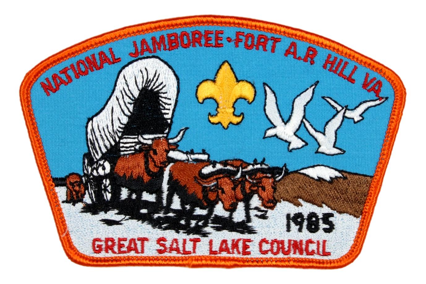Great Salt Lake JSP 1985 NJ Orange Border