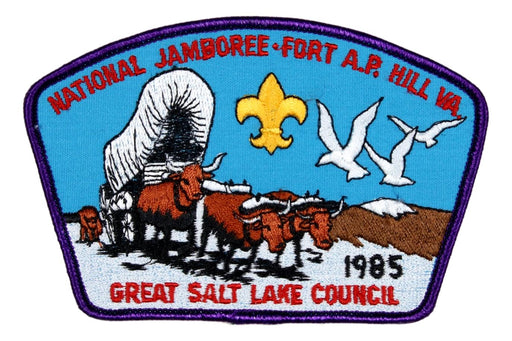 Great Salt Lake JSP 1985 NJ Purple Border