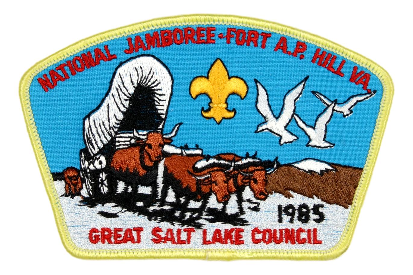Great Salt Lake JSP 1985 NJ Yellow Border