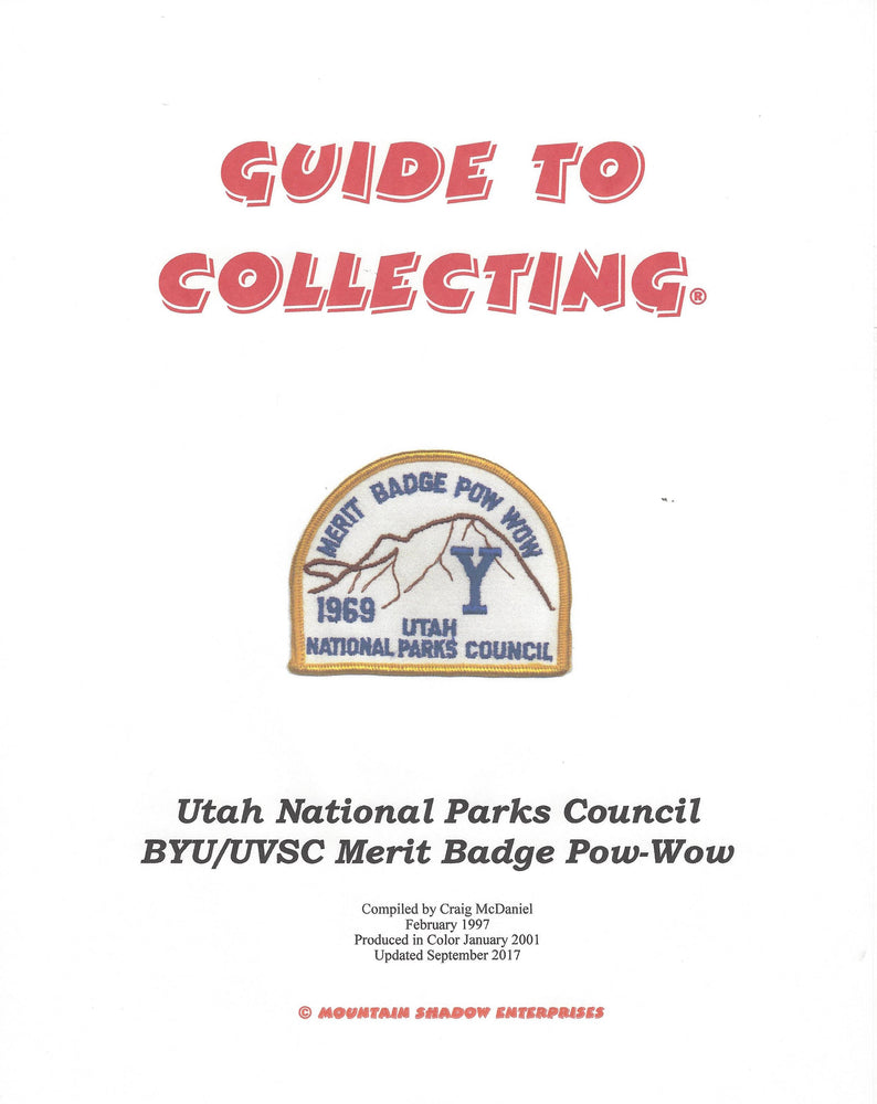 Guide to Collecting BYU Merit Badge Pow Wow