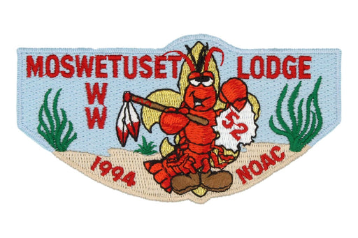 Lodge 52 Moswetuset Flap NOAC 1994