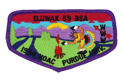 Lodge 59 Eluwak Flap NOAC 1994