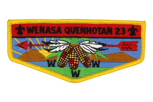 Lodge 23 Wenasa Quenhotan Flap