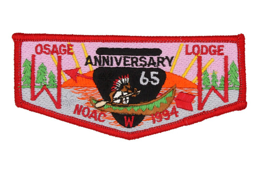 Lodge 42 Osage Flap NOAC 1994