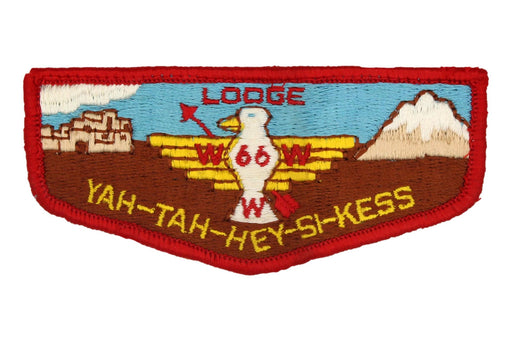 Lodge 66 Yah-Tah-Hey-Si-Kess Flap