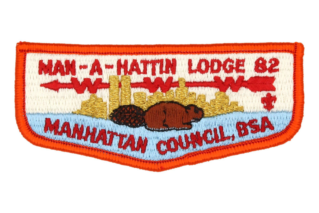 Lodge 82 Man-A-Hattin Flap