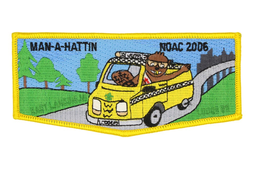 Lodge 82 Man-A-Hattin Flap NOAC 2006