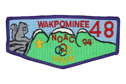 Lodge 48 Wakpominee Flap