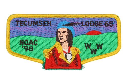 Lodge 65 Tecumseh Flap NOAC 1998