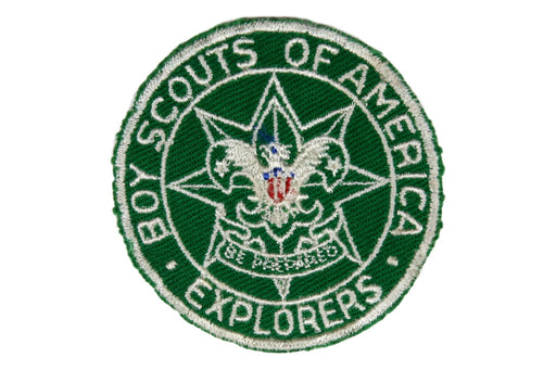 Explorer Scout Advisor Patch Light Green