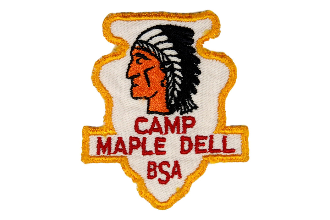 1955 Utah National Parks Camper Patch Camp Maple Dell