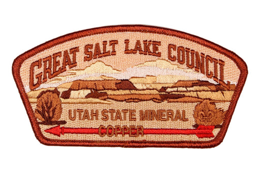 Great Salt Lake CSP SA-386 2020 Utah State Mineral - Copper