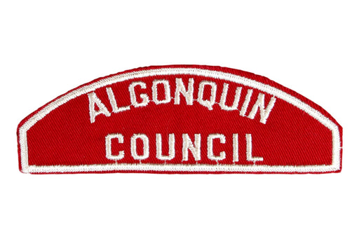 Algonquin Council/Red and White Council Strip