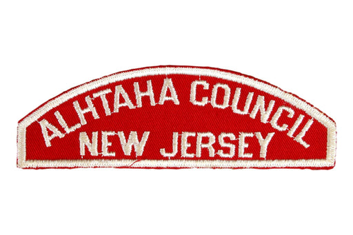 Alhtaha Council/New Jersey Red and White Council Strip