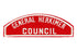 General Herkimer Council Red and White Council Strip