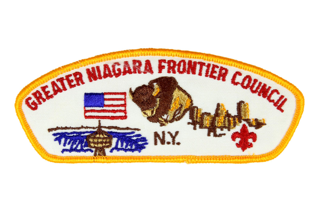 Greater Niagara Frontier CSP T-1 Gauze Back