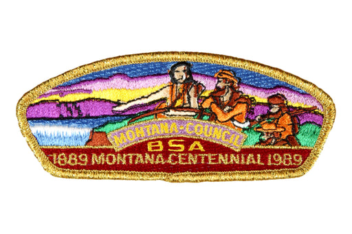 Montana CSP S-3 Centennial 1889-1989