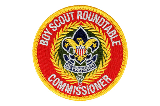Boy Scout Roundtable Commissioner Patch - BSA Back