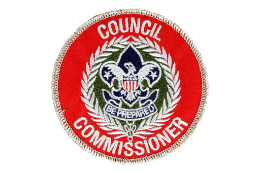 Council Commissioner Patch - BSA Back